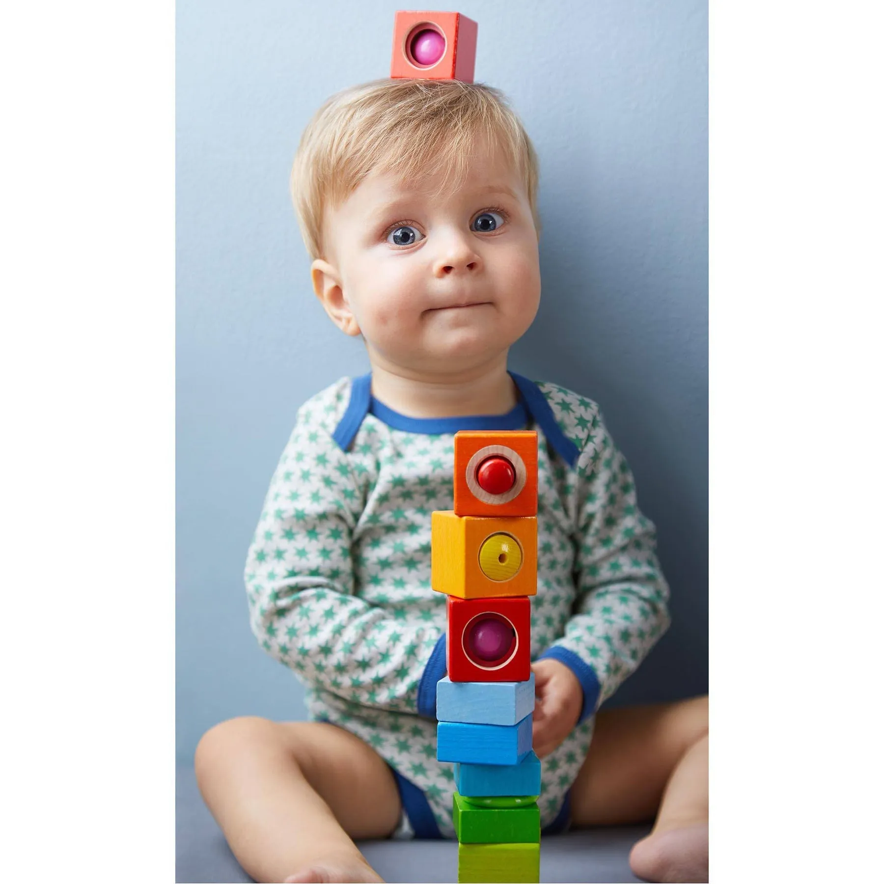 Haba Fun With Sounds Wooden Discovery Blocks