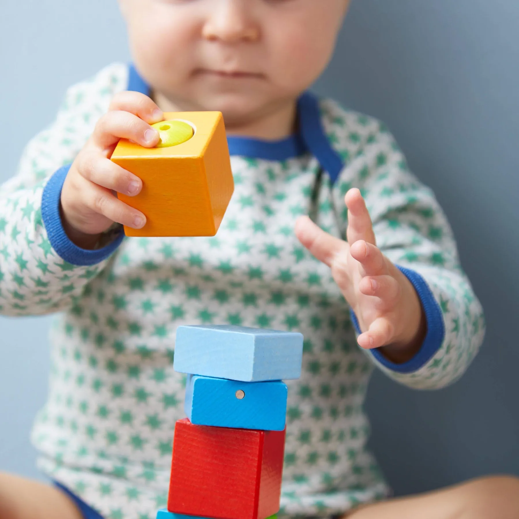 Haba Fun With Sounds Wooden Discovery Blocks