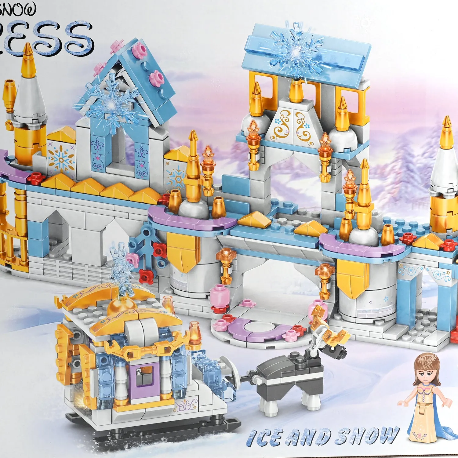 Ice & Snow Building Block 632 Pcs