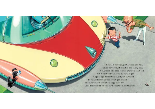 If I Built a Car - Paperback Picture Book