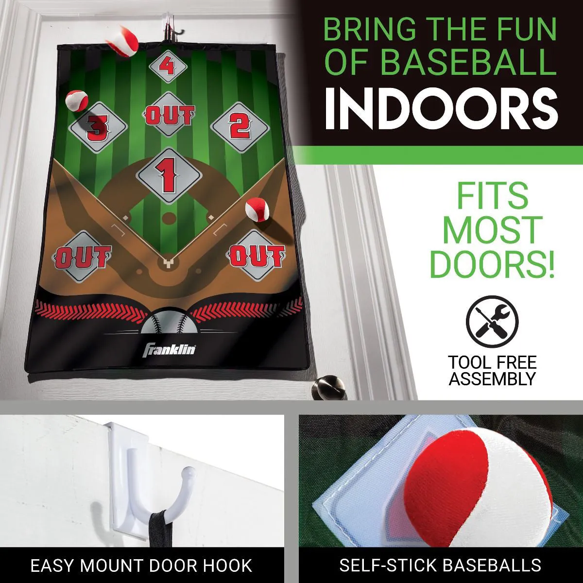 Indoor Pitch Game Baseball Target 6881