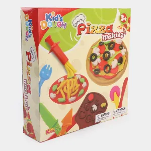 Kids Pizza Making Dough