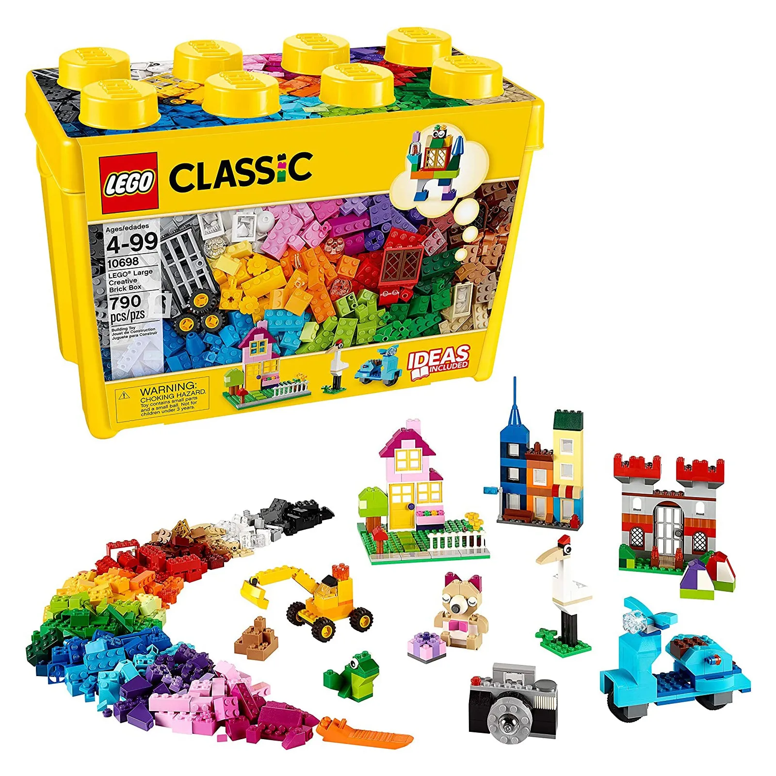 LEGO 10698 Classic Large Creative Brick Box (790 Pieces).