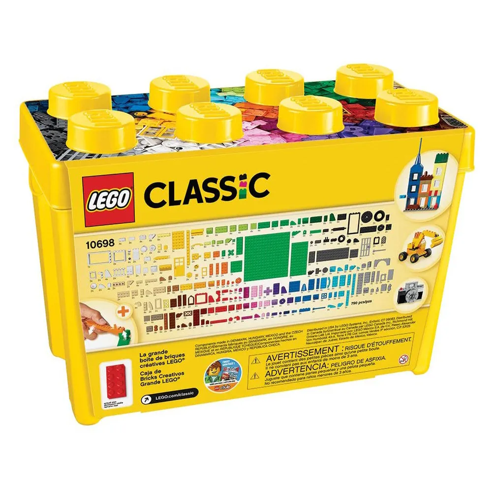 LEGO 10698 Classic Large Creative Brick Box (790 Pieces).
