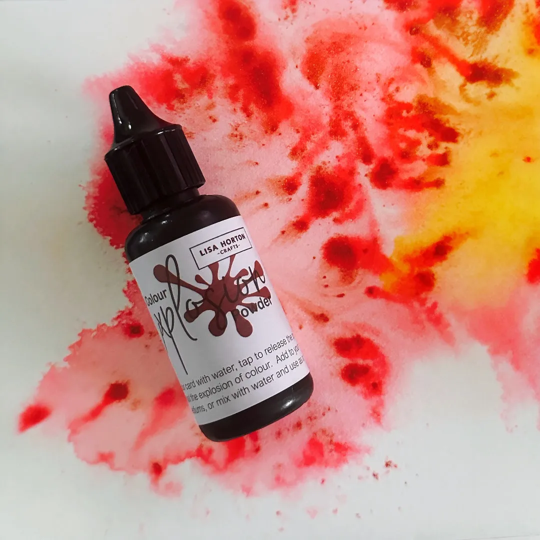 Lisa Horton Crafts Colour Explosion Powders