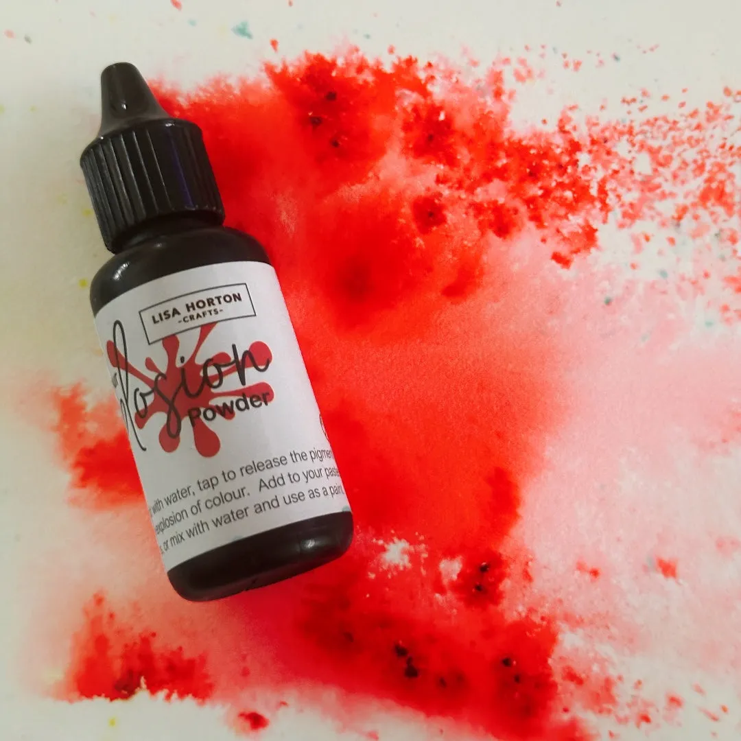 Lisa Horton Crafts Colour Explosion Powders