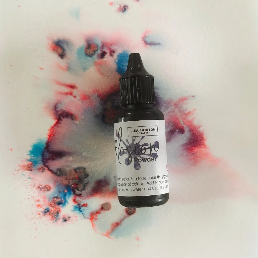 Lisa Horton Crafts Colour Explosion Powders