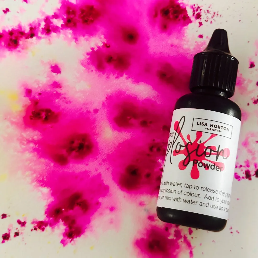 Lisa Horton Crafts Colour Explosion Powders
