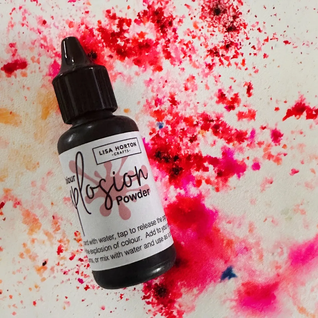 Lisa Horton Crafts Colour Explosion Powders