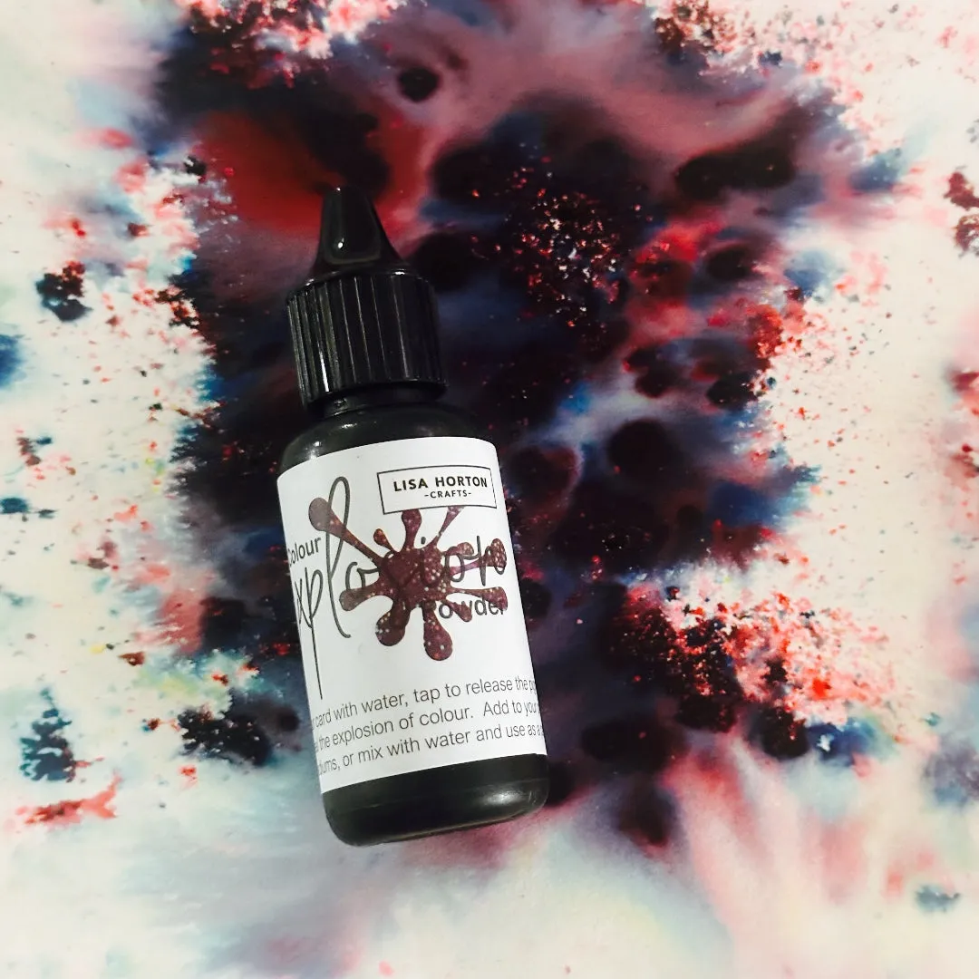 Lisa Horton Crafts Colour Explosion Powders