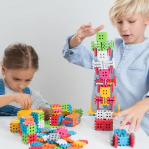 Mini Waffle construction blocks- 500 Pcs