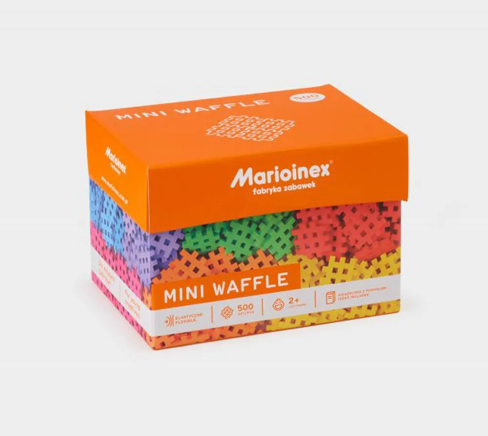 Mini Waffle construction blocks- 500 Pcs