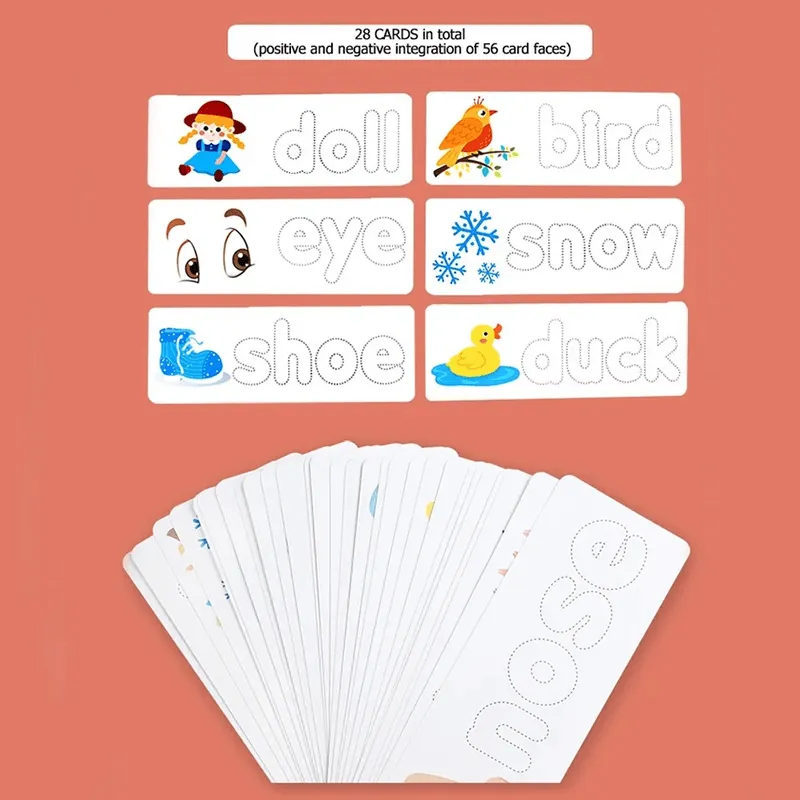Multipiece Cognitive Spelling And Thinking Exercise Game F47-88-4