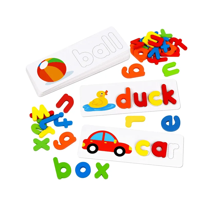 Multipiece Cognitive Spelling And Thinking Exercise Game F47-88-4