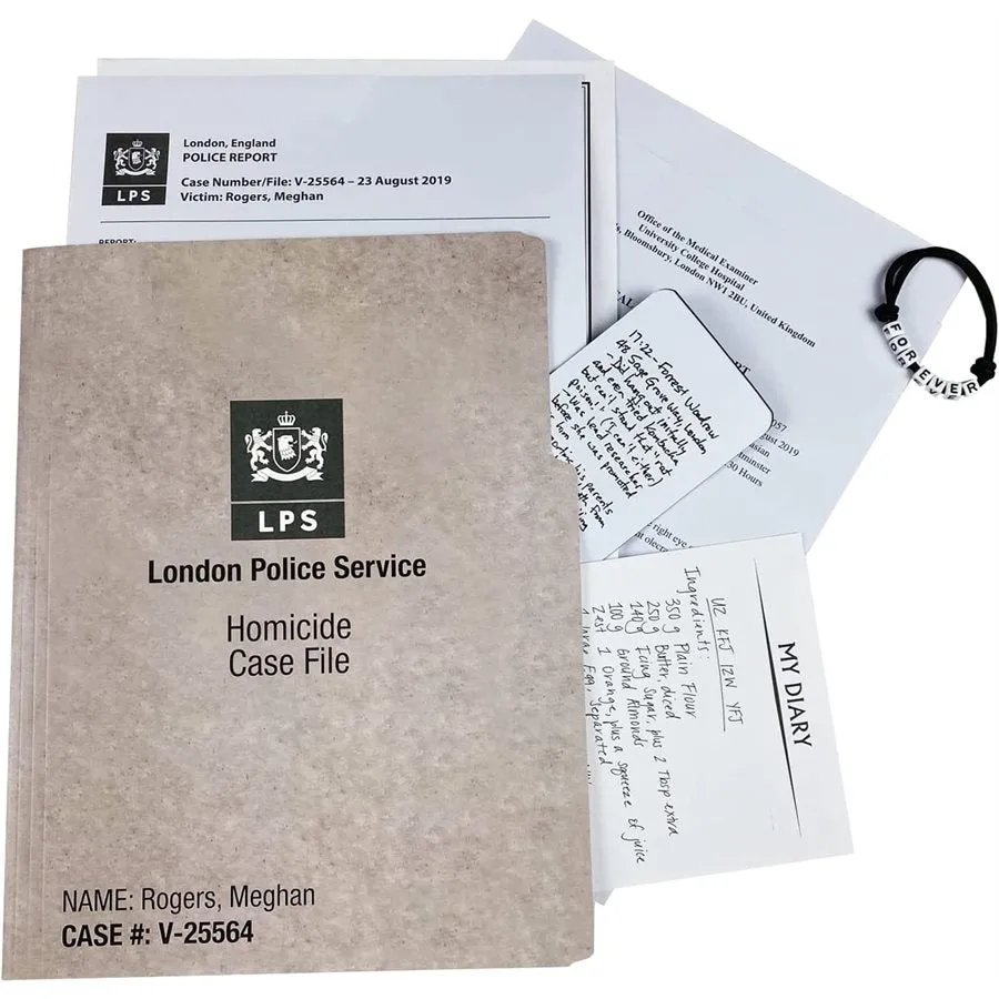 Murder Mystery Case File Puzzle: Murder on the Underground