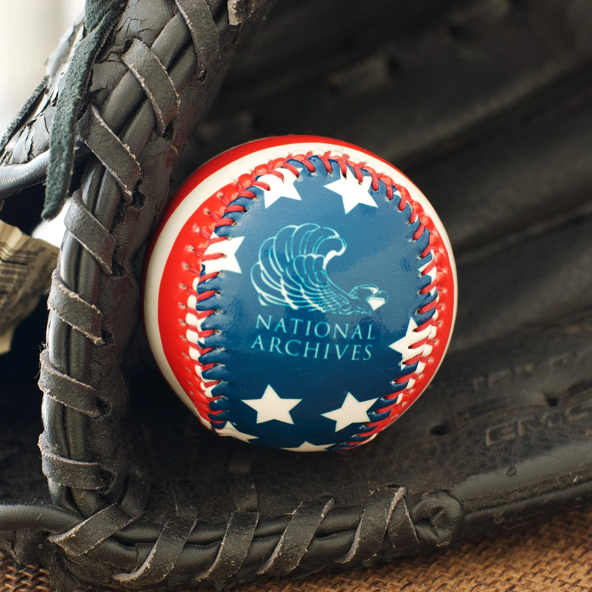 National Archives Logo Baseball