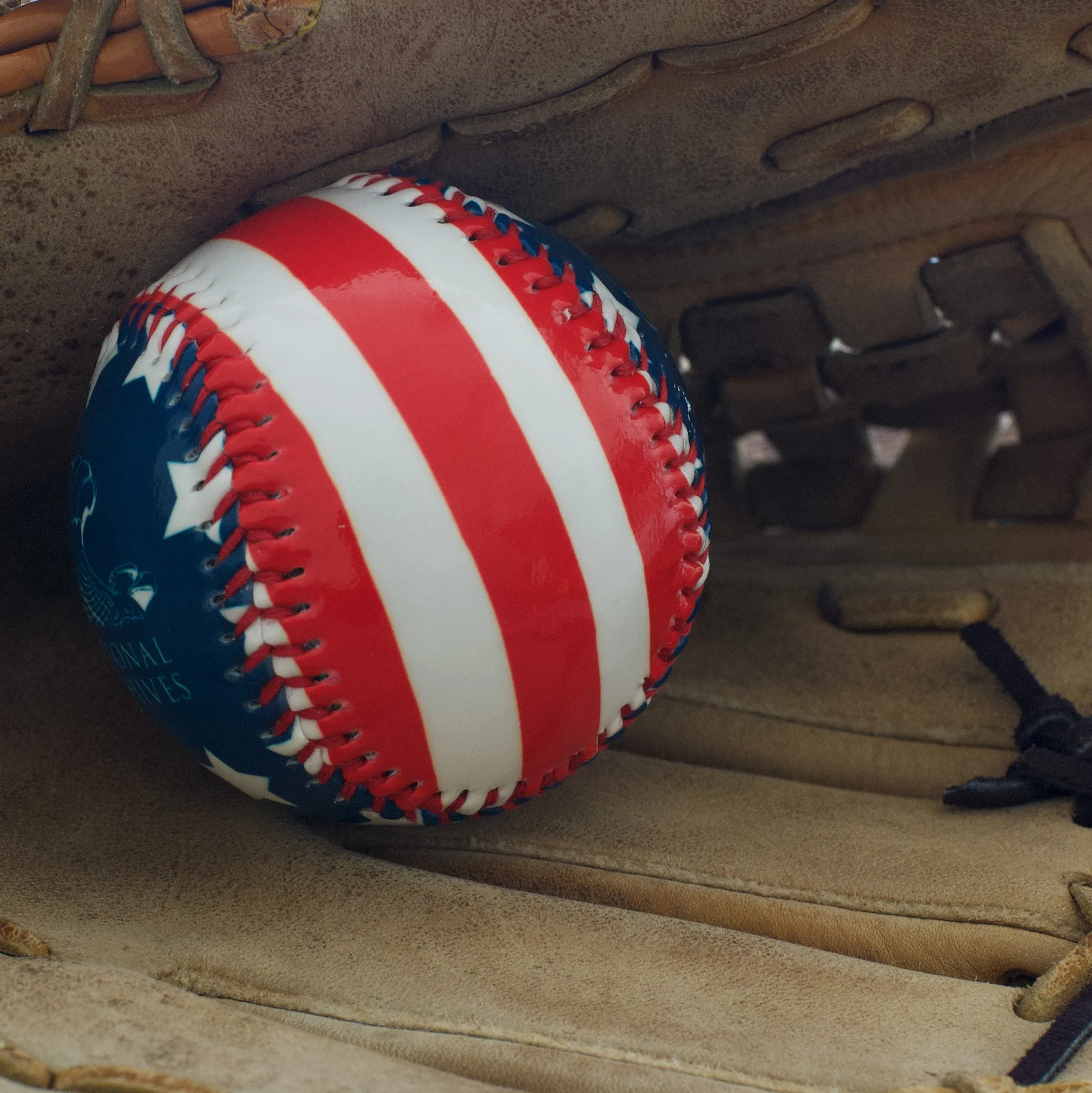 National Archives Logo Baseball
