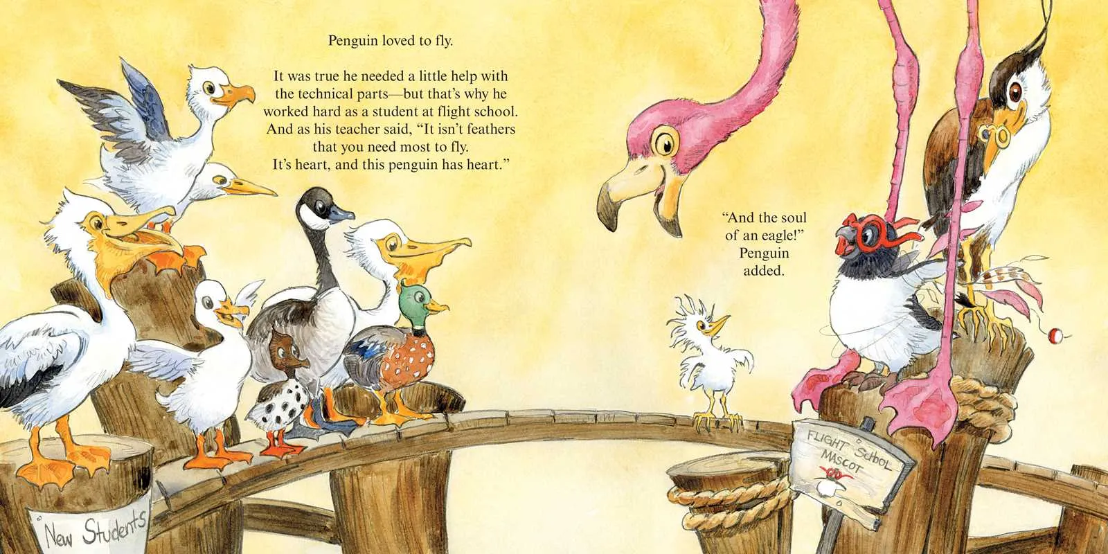 Penguin Flies Home by Lita Judge: Hardcover; 40 pages / English