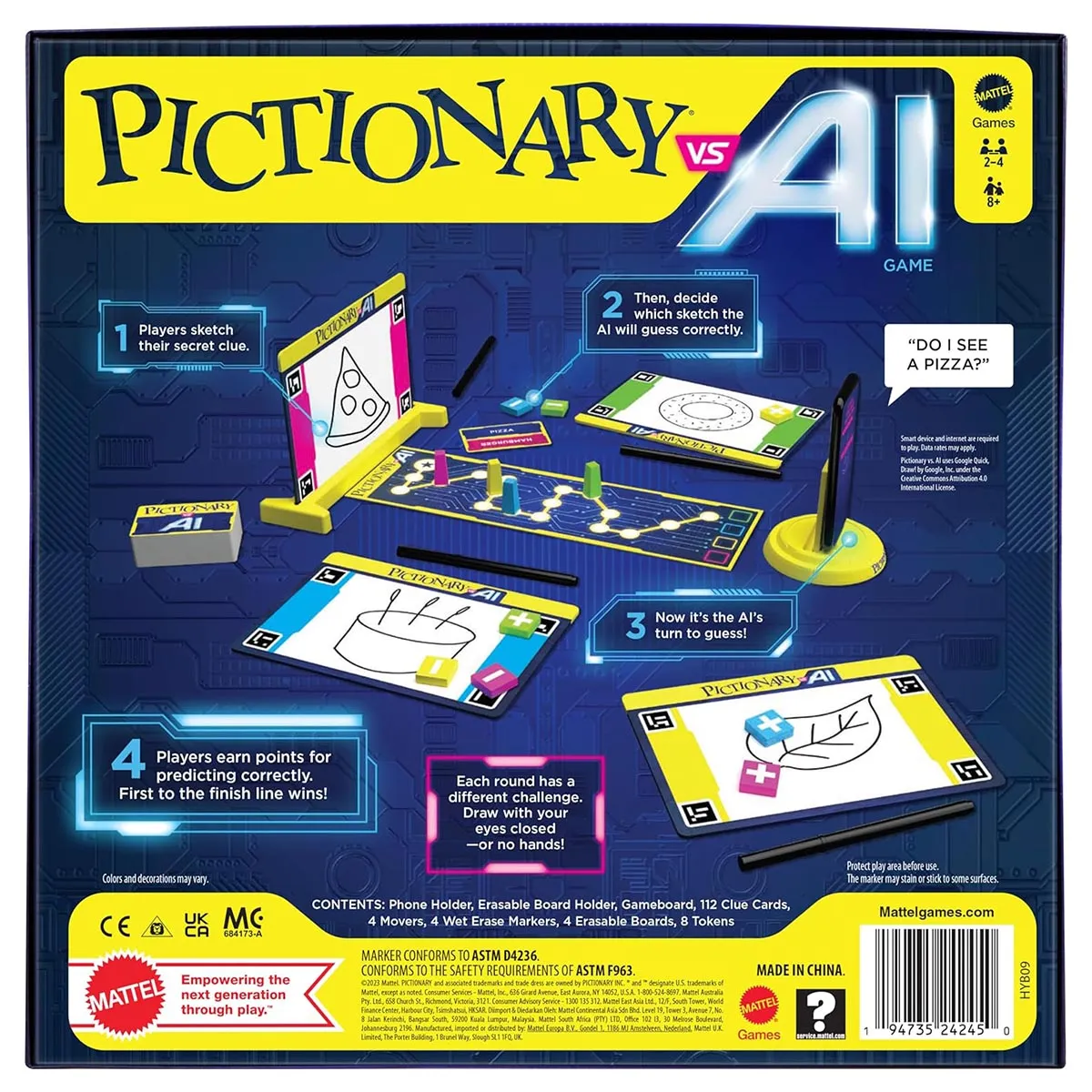 Pictionary vs AI Game