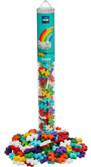 Plus-Plus: Rainbow Mix Tube (100pc)