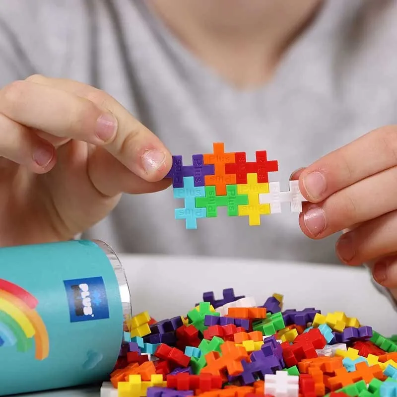 Plus-Plus: Rainbow Mix Tube (100pc)