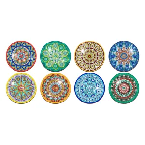 Poppy Crafts Diamond Coaster Kit #21 - Mandala #7