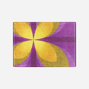 Power Flower Tempered Glass Cutting Board 15.75" X 11.5" - Designed by Michigan Artists