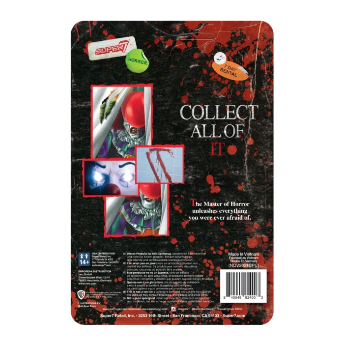 ReAction Figure - Pennywise Monster (Blood Splatter)