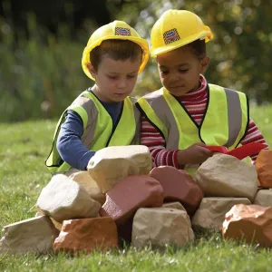 Role Play Stone Foam Building Bricks 25pk