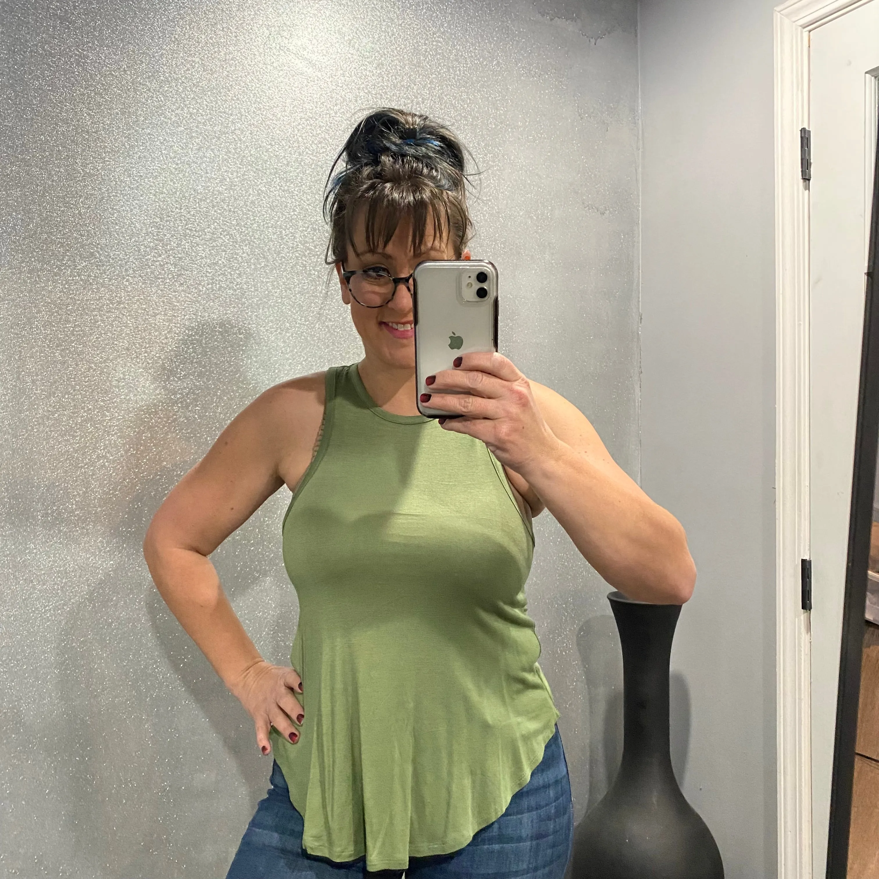Round Hem Jersey Tanks - MORE COLORS