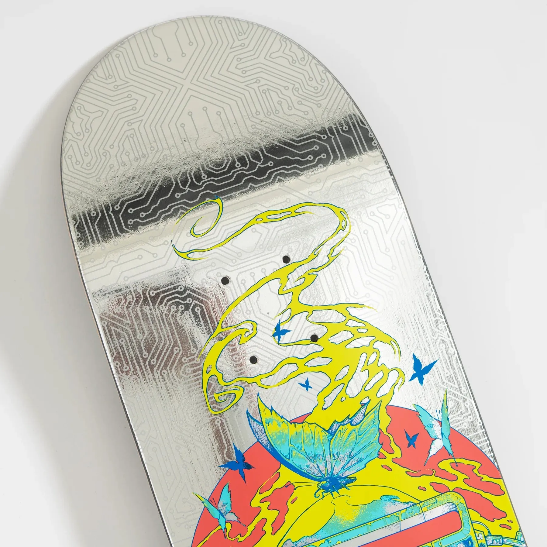 Santa Cruz Wooten Cyber VX Skateboard Deck - 8.5″