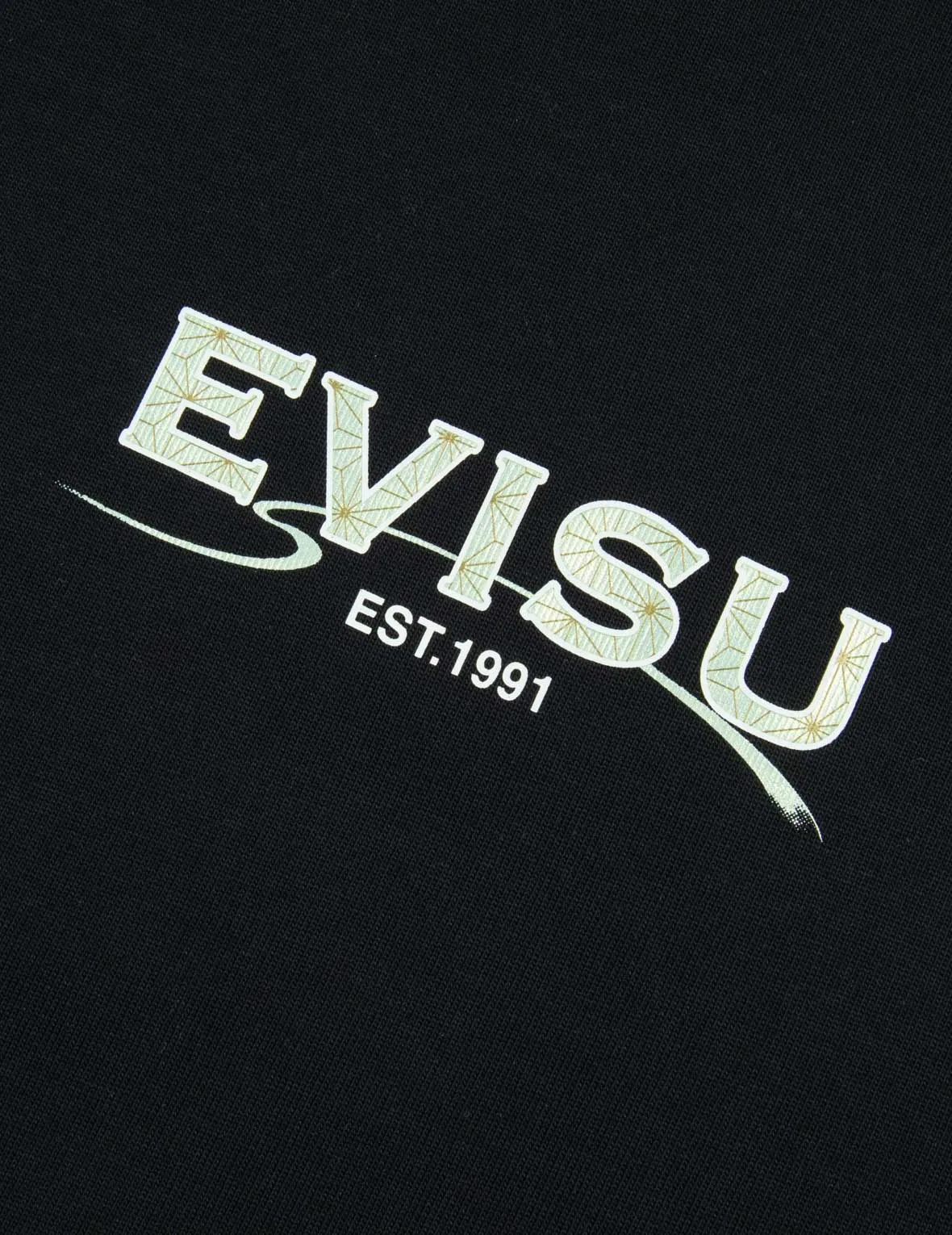 Seagull and Logo Print Relax Fit T-shirt