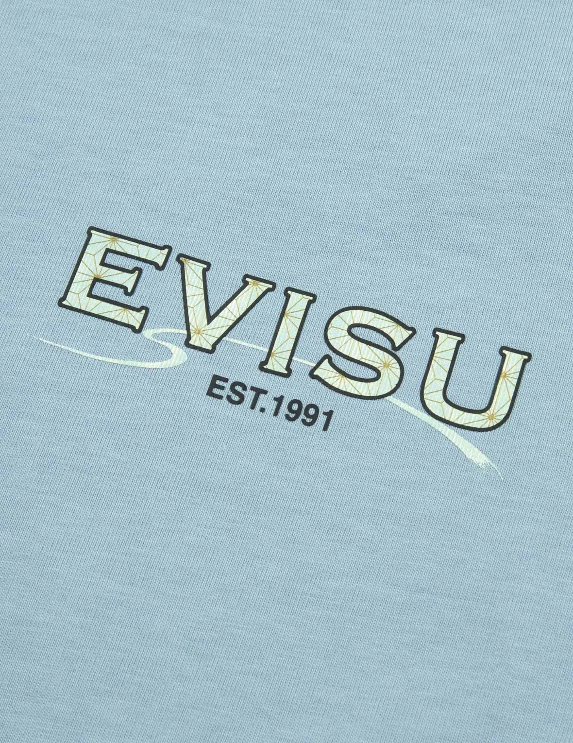 Seagull and Logo Print Relax Fit T-shirt