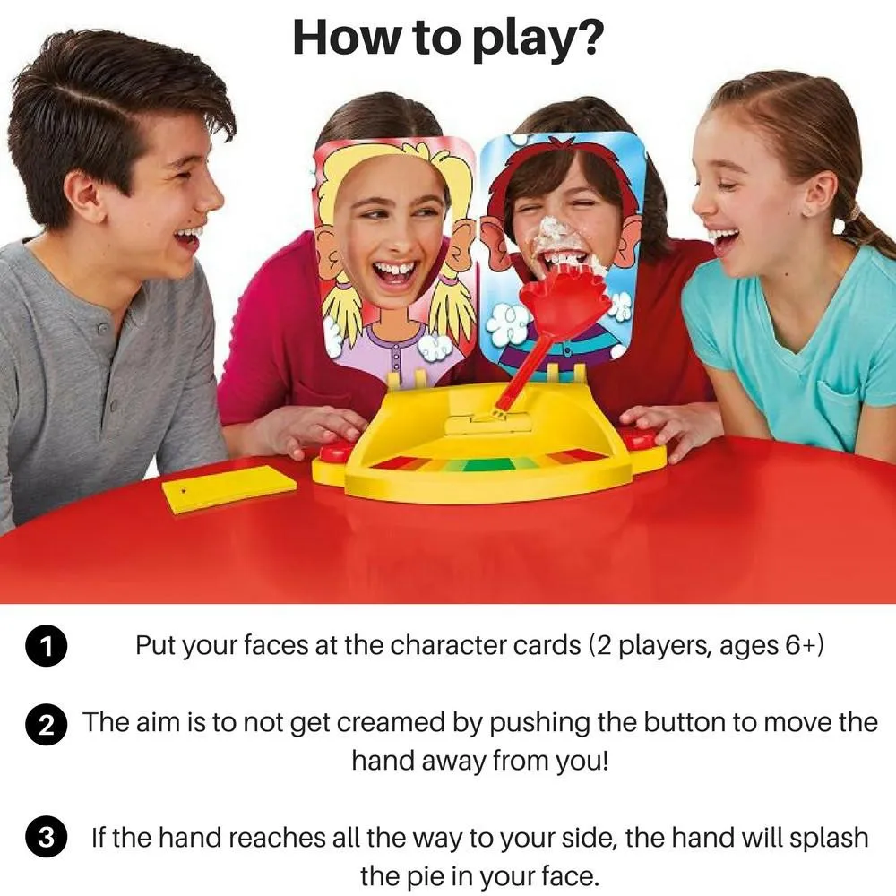 Shoppy Running Man Pie Face Showdown Game