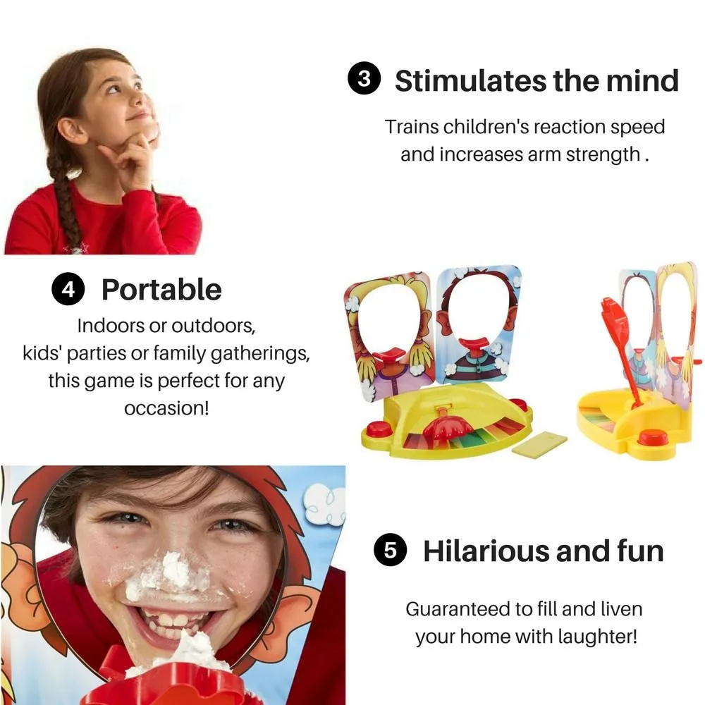 Shoppy Running Man Pie Face Showdown Game