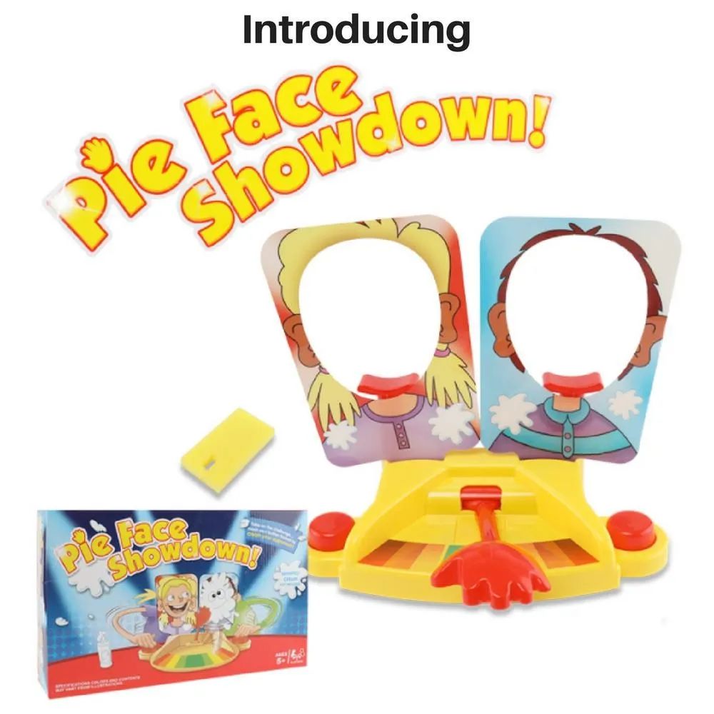 Shoppy Running Man Pie Face Showdown Game