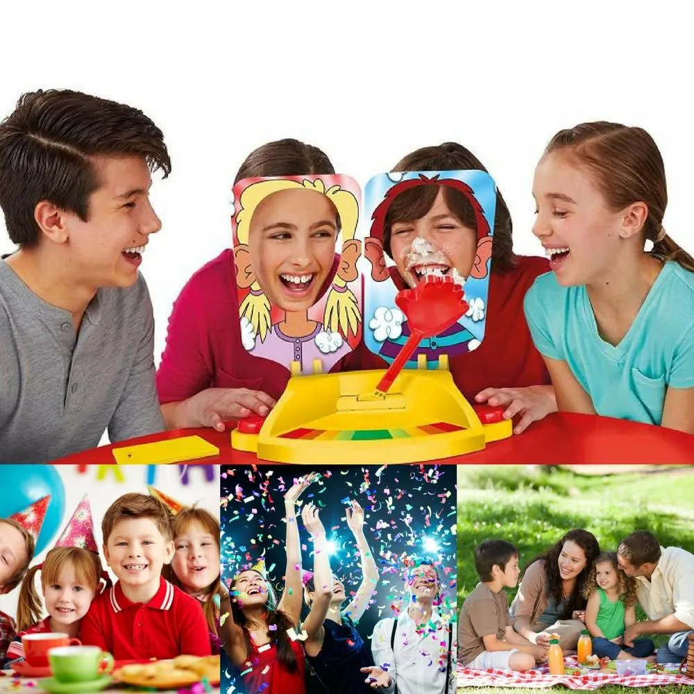 Shoppy Running Man Pie Face Showdown Game