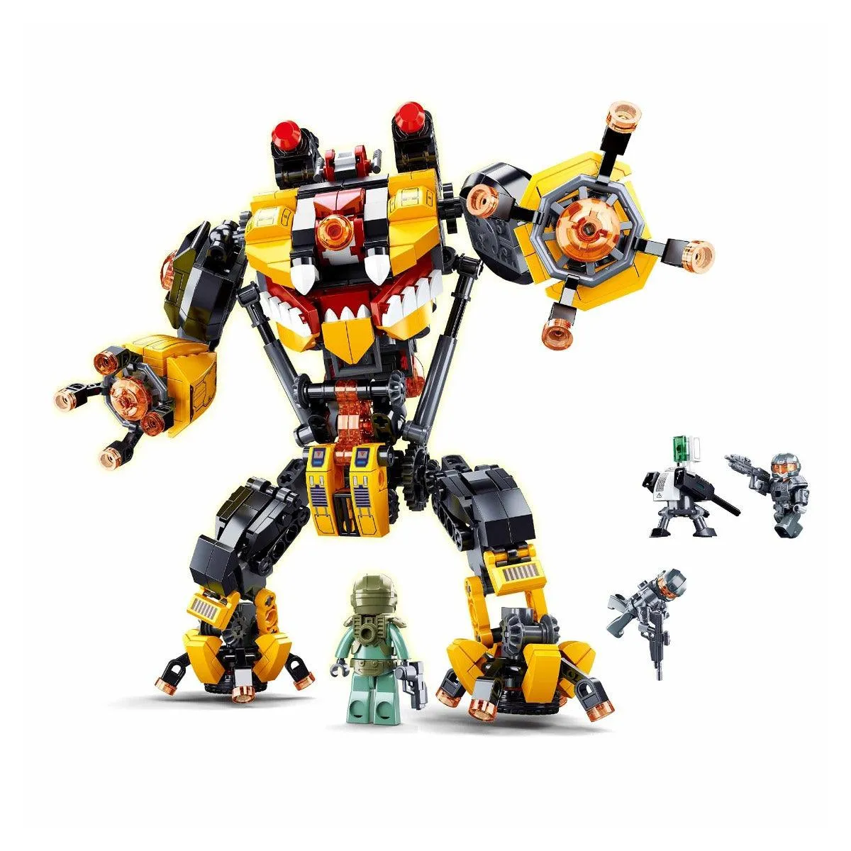 Sluban Fire Rain-Inquisitor Robot Building Blocks For Ages 6 