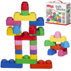 Soft Blocks 21 pieces for Toddlers 3  Years