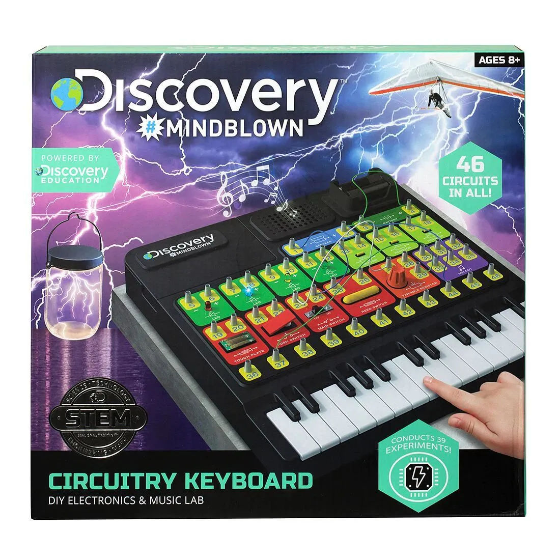 STEM Discovery #MINDBLOWN Circuitry Keyboard DIY Electronics & Music Lab