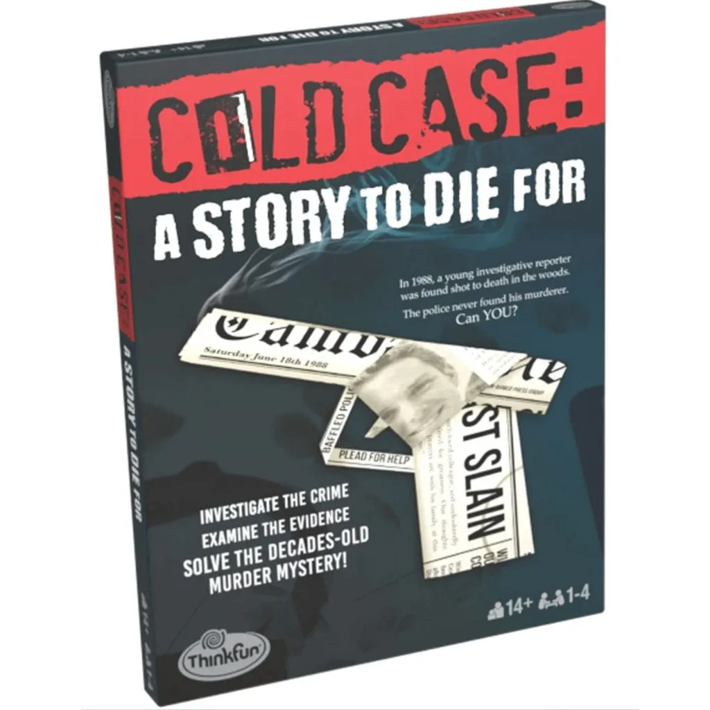 ThinkFun - Cold Case - A Story to Die For