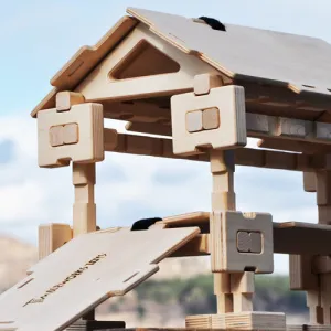 Timberworks Wooden Construction Set