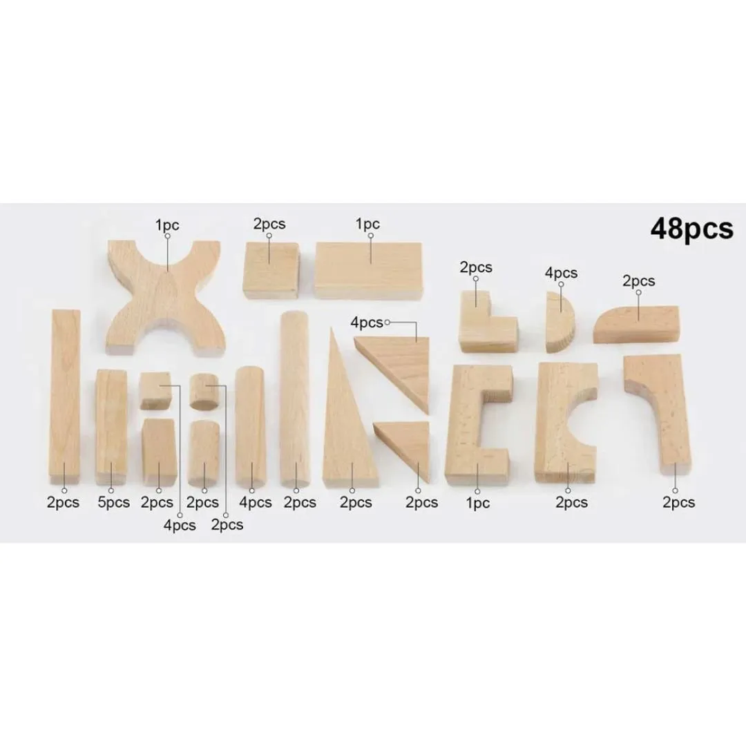 Unit Block Set - 48 pcs