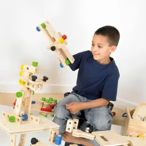 Wooden Construction Set 182pcs