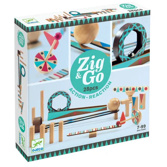 Zig and Go Action Reaction Set - 28 pcs