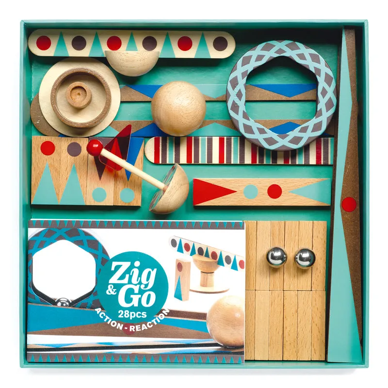 Zig and Go Action Reaction Set - 28 pcs
